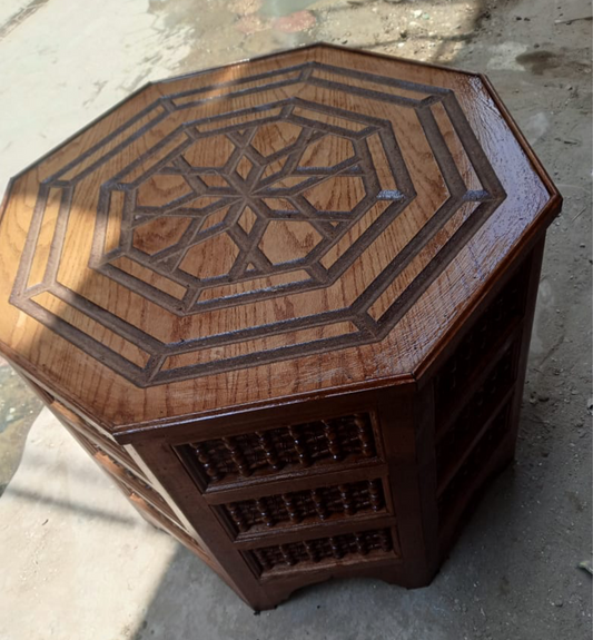 Round Arabesque Coffee Table – 48"